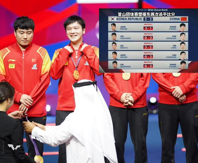 选来选去，选了一张樊振东被遮挡的国乒男团照！国际乒联遭投诉|世乒赛|伦敦|中国乒协|乒羽|球迷_新浪体育_新浪新闻